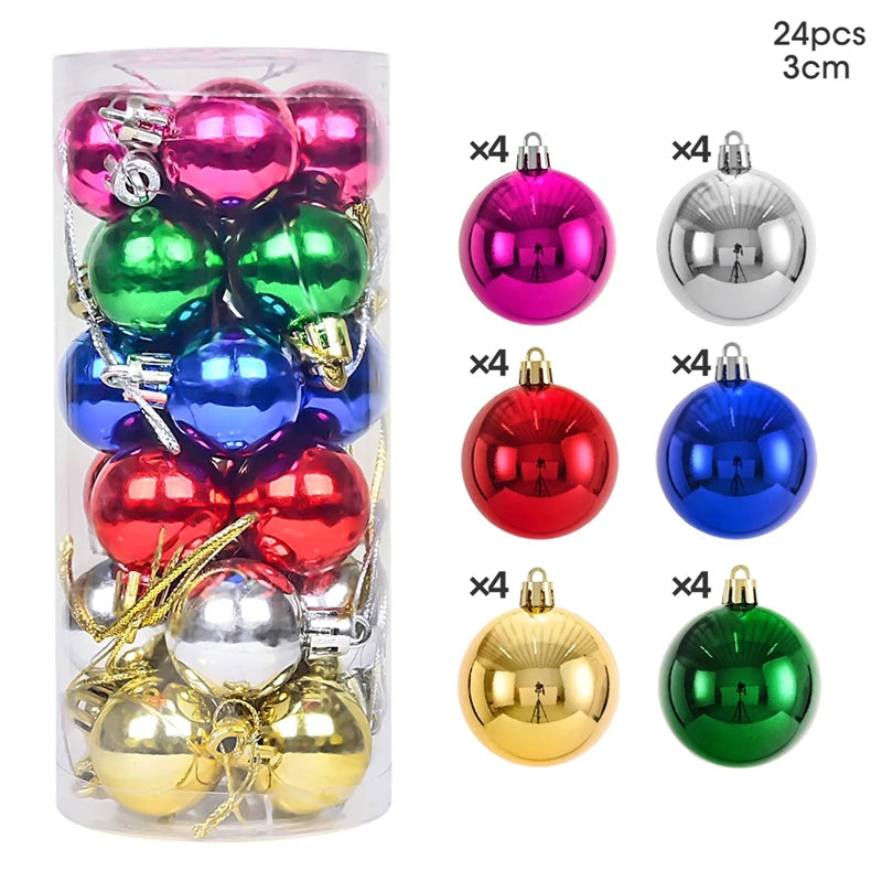 Mini Christmas ball ornaments set - image 14