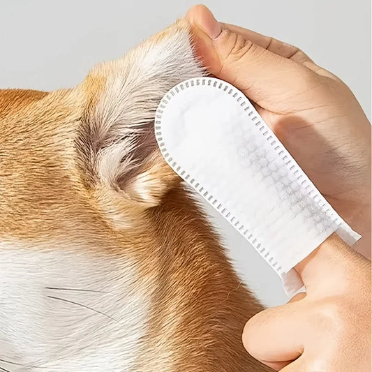 Pet ear cleaning finger wipes 100 pcs