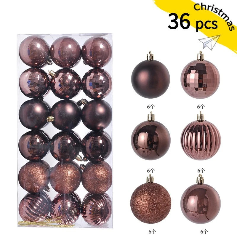 Mini Christmas ball ornaments set - image 23