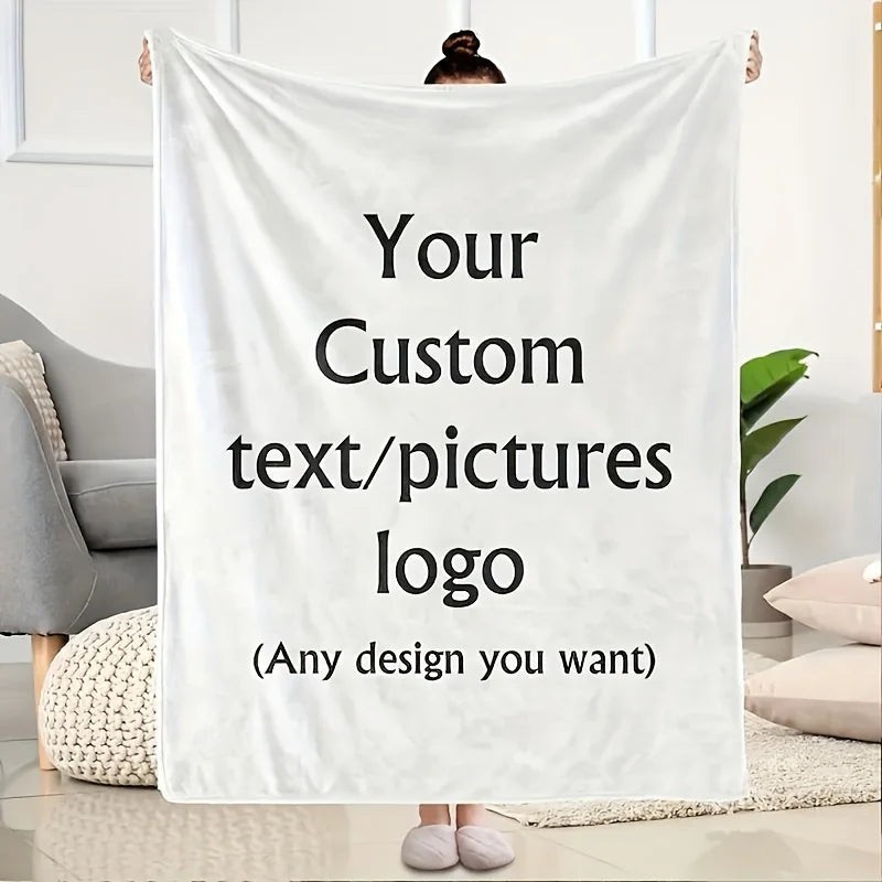 Custom photo flannel blanket - image 2
