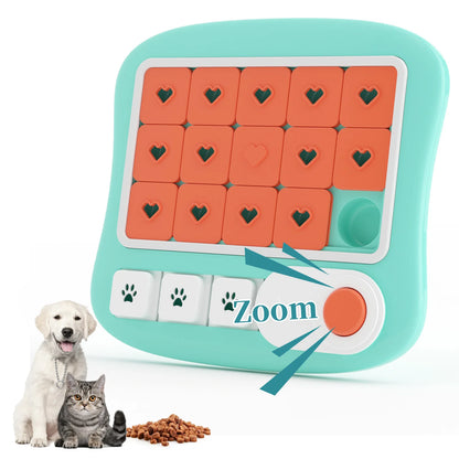 Dog puzzle toy slow feeder interactive play