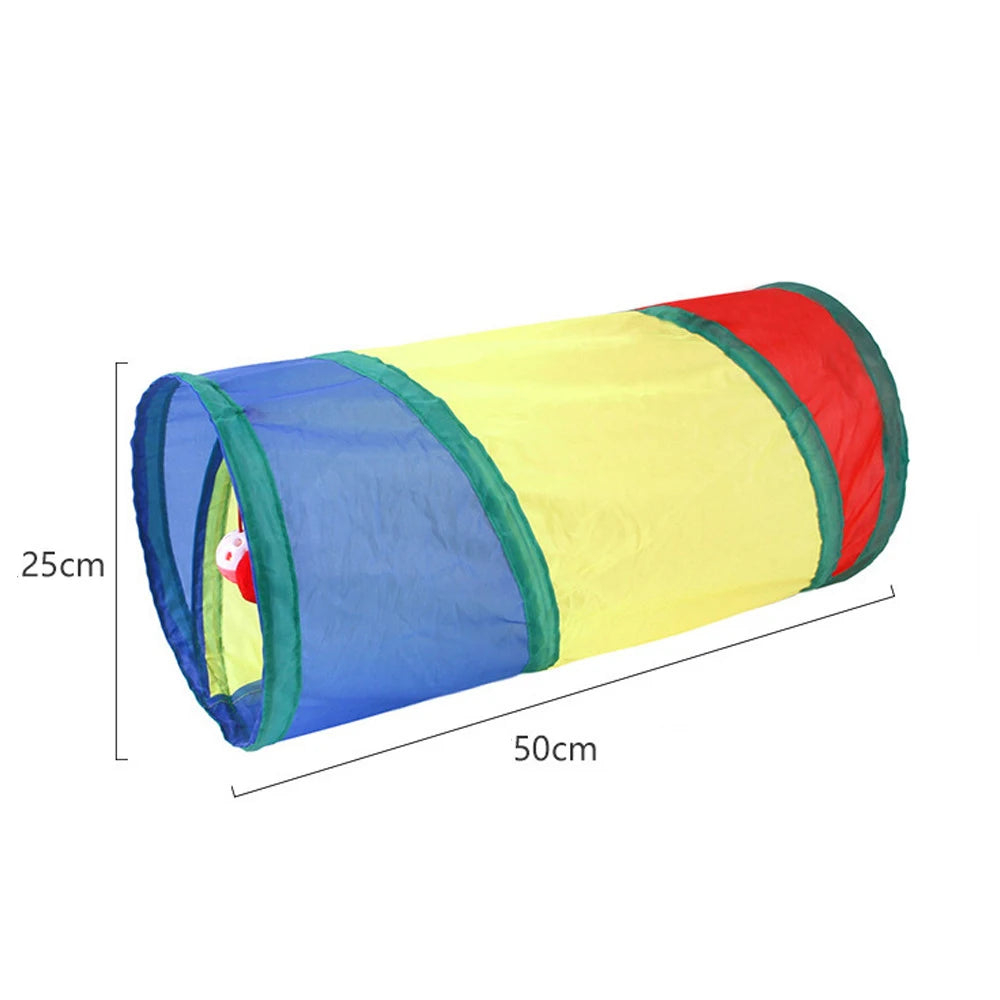 Collapsible cat tunnel size and dimensions