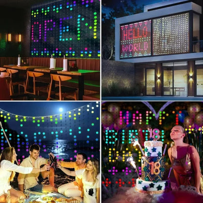 Smart LED curtain lights with app control - image 6