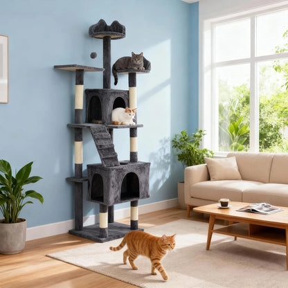 72 inch cat tower furniture for living room