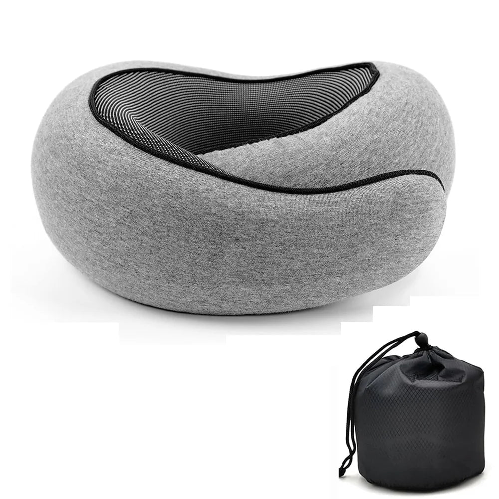 Memory foam neck pillow size details