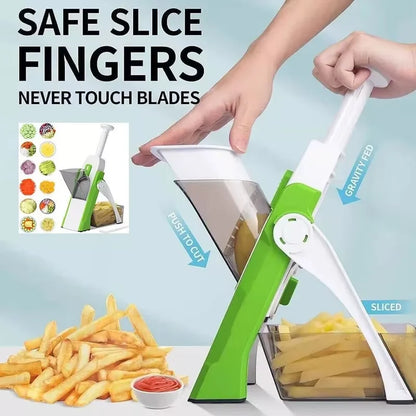 Multifunction vegetable slicer and shredder