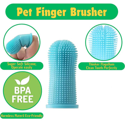 Silicone pet finger toothbrush - image 4