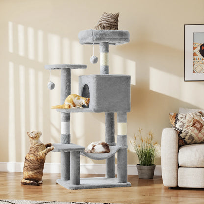 44 inch multi-level cat tree