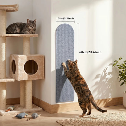Wear-resistant cat scratch mat fabric