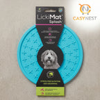 Dog Slow Feeder Lick Mat with Suction Cup for Bath Time