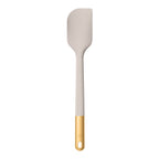 6-Piece Silicone Kitchen Utensil Tool Set with Rotating Rack by Drew Barrymore, Porcini Taupe