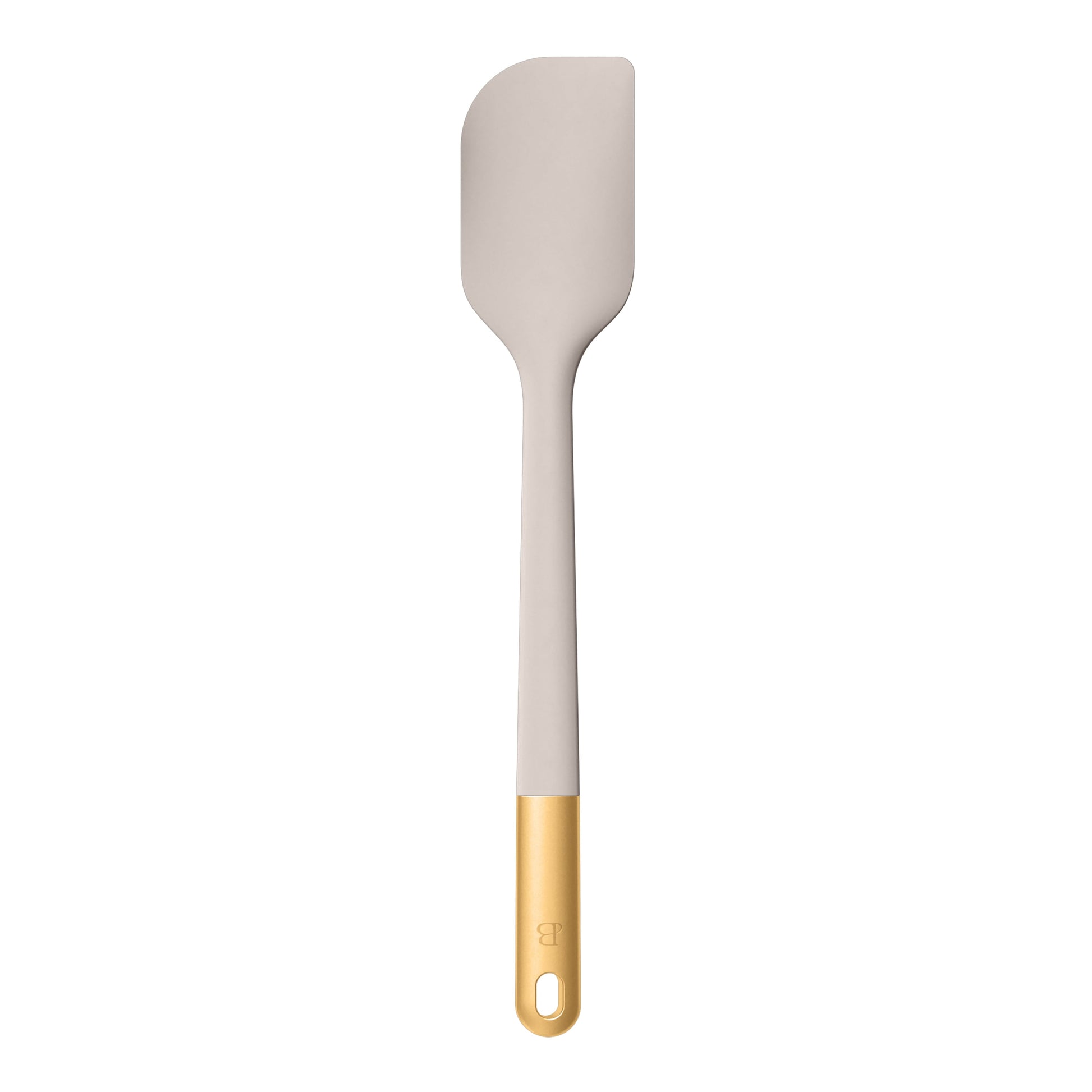 6-Piece Silicone Kitchen Utensil Tool Set with Rotating Rack by Drew Barrymore, Porcini Taupe