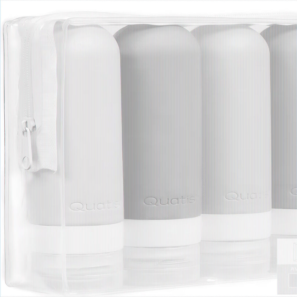 4-Pack Travel Bottles for Toiletries – Leak-Proof 3oz BPA-Free Silicone Shampoo, Conditioner & Lotion Bottles, TSA Approved