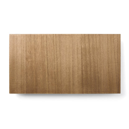 Home Décor Collection 8" X 15" Natural Wood Riser Decorative Tray