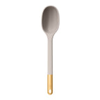6-Piece Silicone Kitchen Utensil Tool Set with Rotating Rack by Drew Barrymore, Porcini Taupe