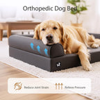 XL Orthopedic Dog Bed 42in Waterproof Washable Foam Bed