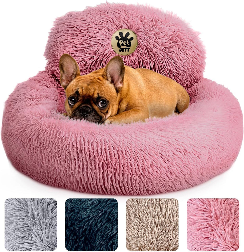 Calming Dog Bed for Small to Large Dogs Soft Donut Bed