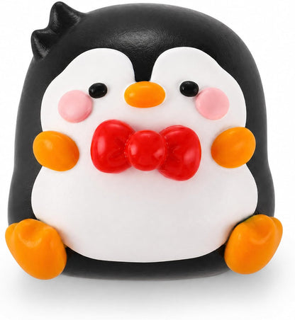 Ultra-soft Taba Seal squishy with handmade details and gray fur texture