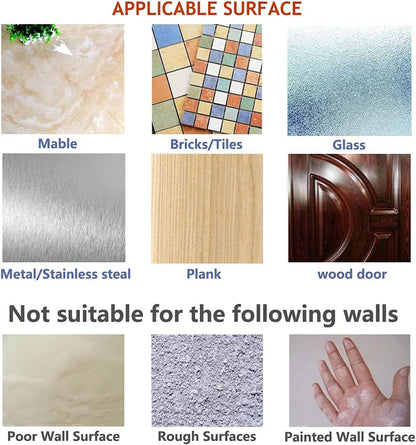 Kitchen Utensil Hanger with 6 Hooks, 2 Pack under Cabinet Utensil Holder 360° Rotatable Kitchen Hooks Utensil Rack Space Saving No Drilling Nail Free Kitchen Utensil Organizer for Wall, Black