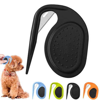 Pet Knotting Comb for Dogs & Cats – De-Matting & Hair Removal Brush for Puppies & Kittens