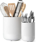 Ceramic Kitchen Utensil Holder Set of 2