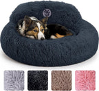Calming Dog Bed for Small to Large Dogs Soft Donut Bed