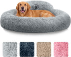 Calming Dog Bed for Small to Large Dogs Soft Donut Bed