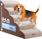 Dog Stairs for Small Dogs & Cats – 5-Step, 23" Non-Slip