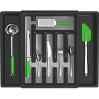 Expandable Plastic Silverware Drawer Organizer