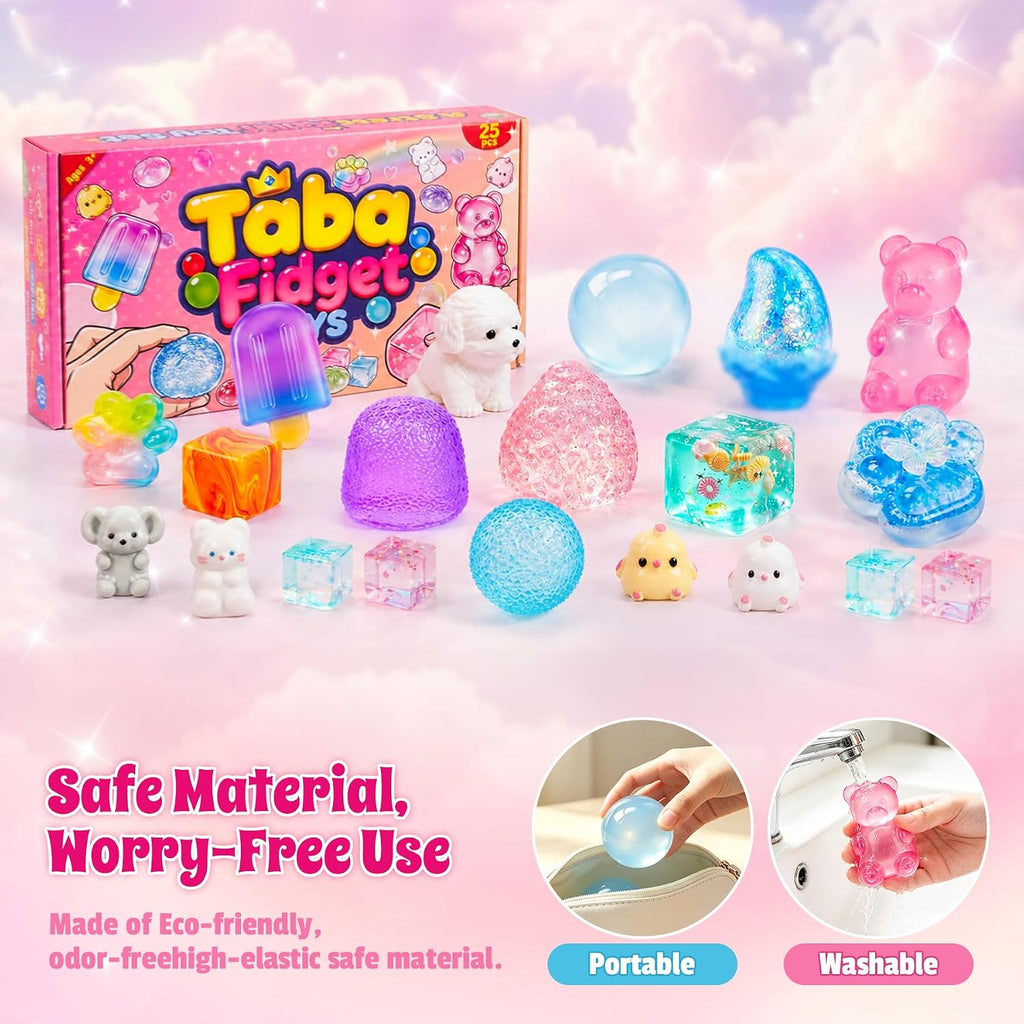 Cute multi-shape squishy toy collection for kids classroom prizes and party favors