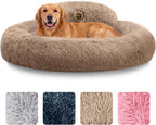 Calming Dog Bed for Small to Large Dogs Soft Donut Bed