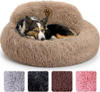 Calming Dog Bed for Small to Large Dogs Soft Donut Bed