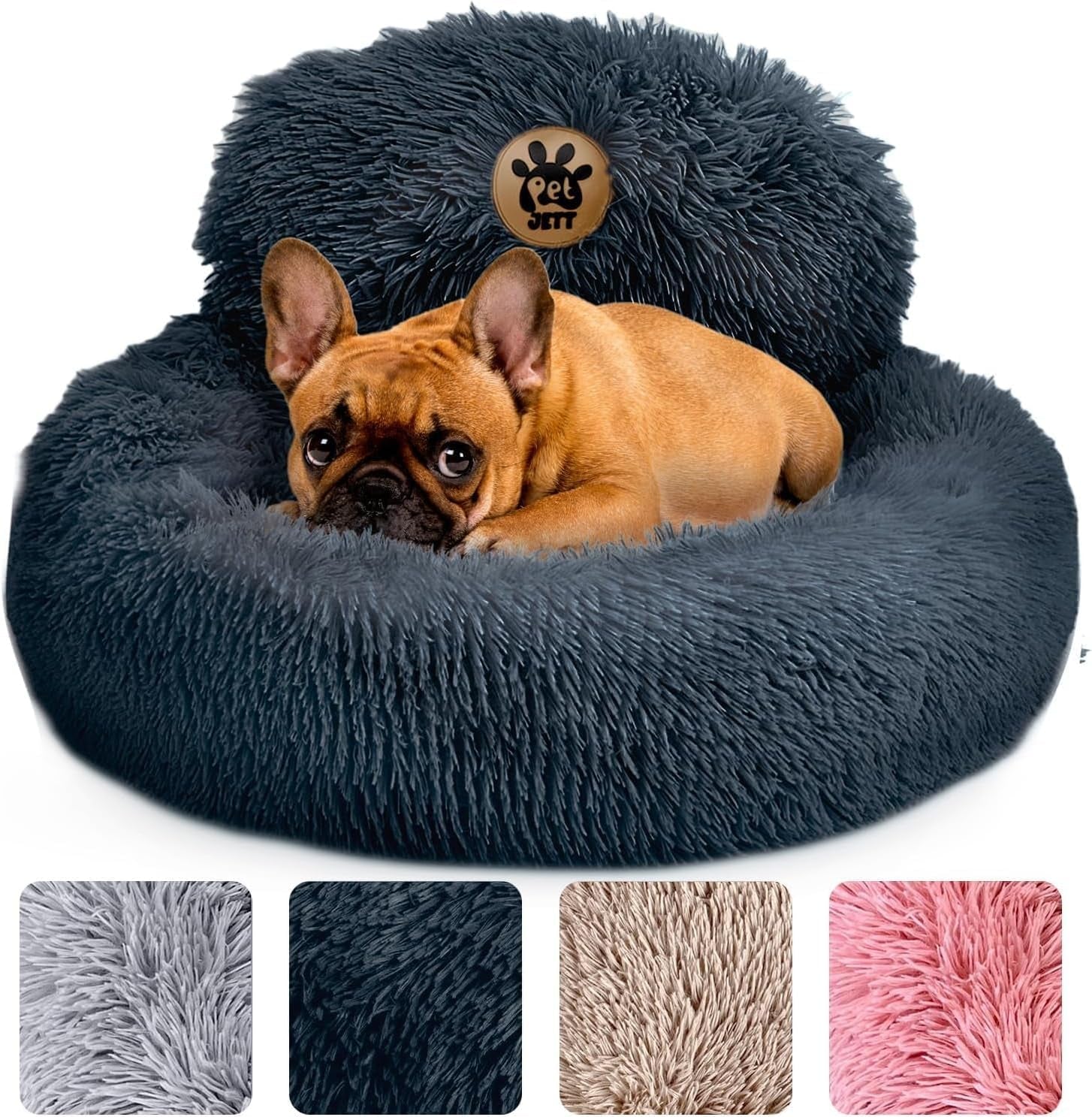 Calming Dog Bed for Small to Large Dogs Soft Donut Bed