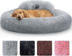 Calming Dog Bed for Small to Large Dogs Soft Donut Bed