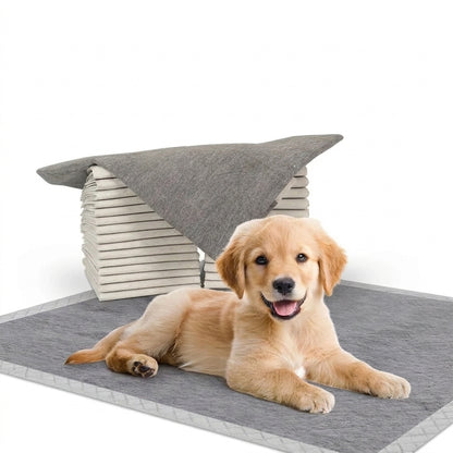 23x23 charcoal puppy pads 100 count pack for dog potty training