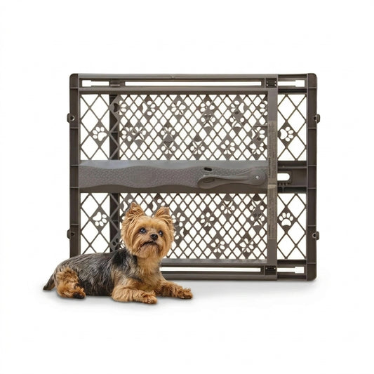 Expandable Pet Gate for Dogs 26-40" Wide Portable Gate