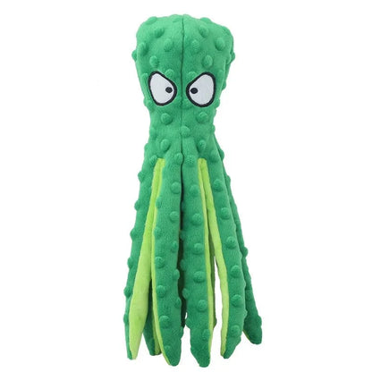 Soft squeaky companion toy for dogs