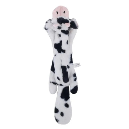 Soft squeaky dog toy for playtime and companionship