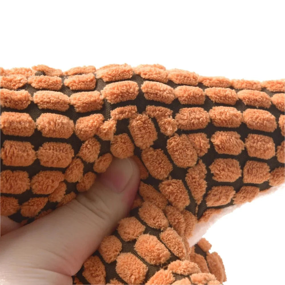 Interactive squeaky dog toy for indoor playtime