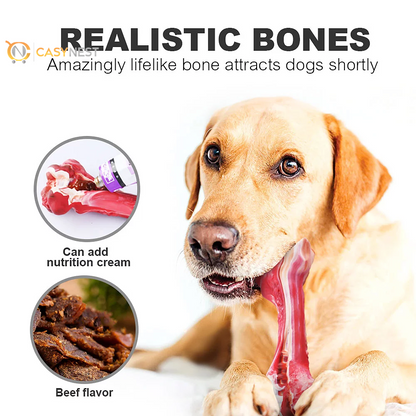 Indestructible Dog Chew Toys for Large Breeds – Tough Rubber Teething & Teeth-Cleaning Toys for Aggressive Chewers