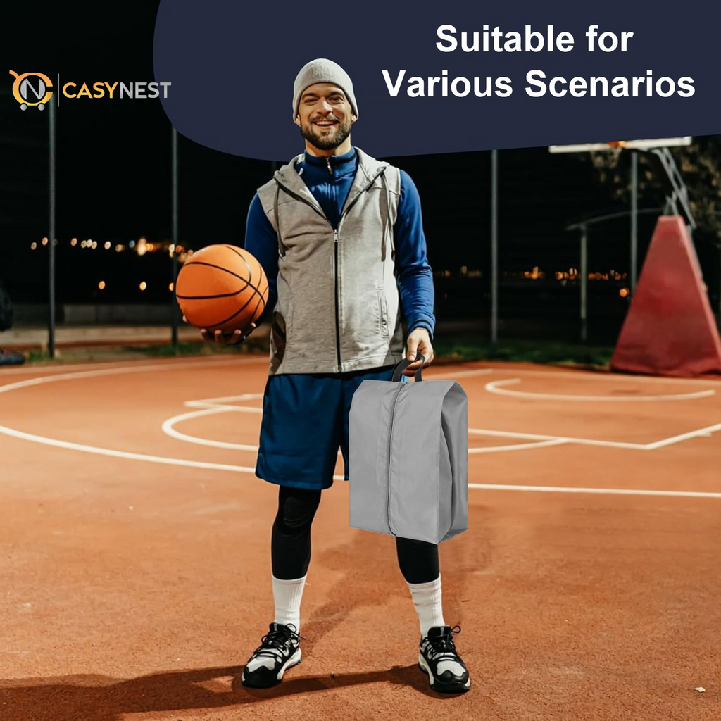 6 PCS Moisture Resistant Travel Shoe Bags Shoes Pouch Storage Packing Organizers